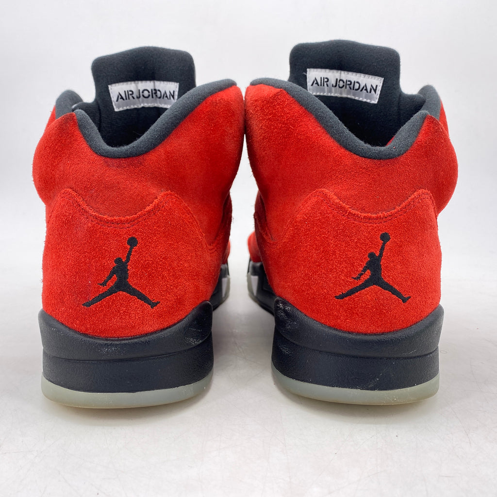 Air Jordan 5 Retro "Raging Bull Red Suede" 2021 Used Size 13