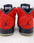 Air Jordan 5 Retro "Raging Bull Red Suede" 2021 Used Size 13