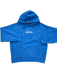 Supreme Hoodie "BOX LOGO" Blue Used Size S