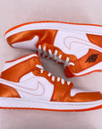 Air Jordan 1 Mid "Metallic Orange" 2021 New Size 11