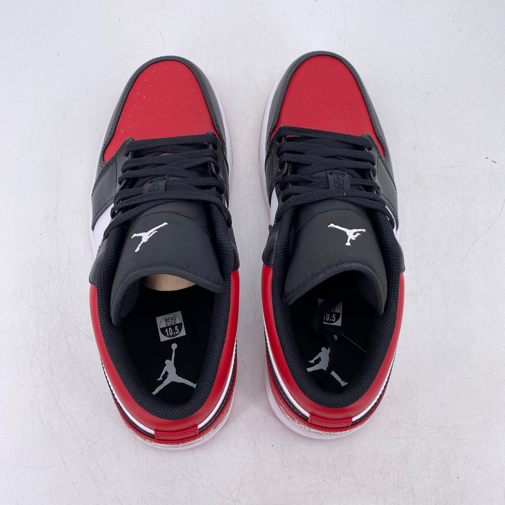 Air Jordan 1 Low "Bred Toe" 2021 New Size 10.5