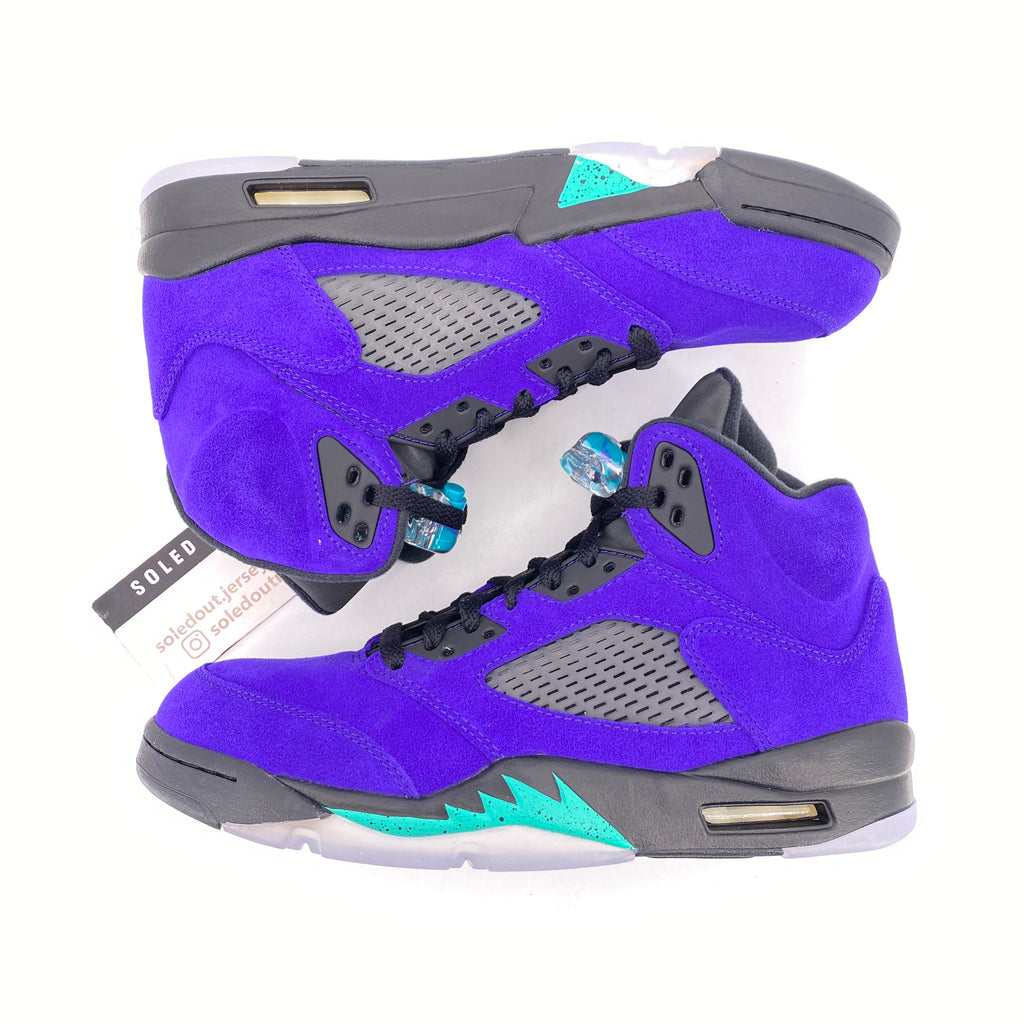Air Jordan 5 Retro "Alternate Grape" 2020 New Size 8