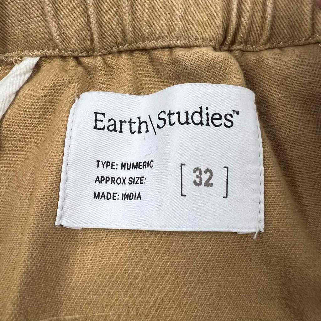 Earth Studies Pant "CARGO" Khaki Used Size 32