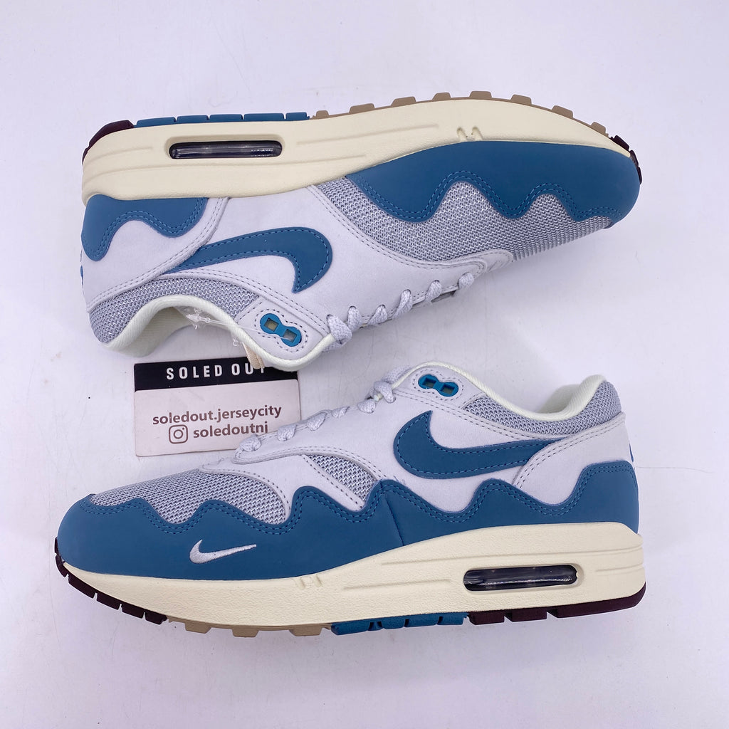 Nike Air Max 1 / Patta "Noise Aqua" 2021 New Size 8