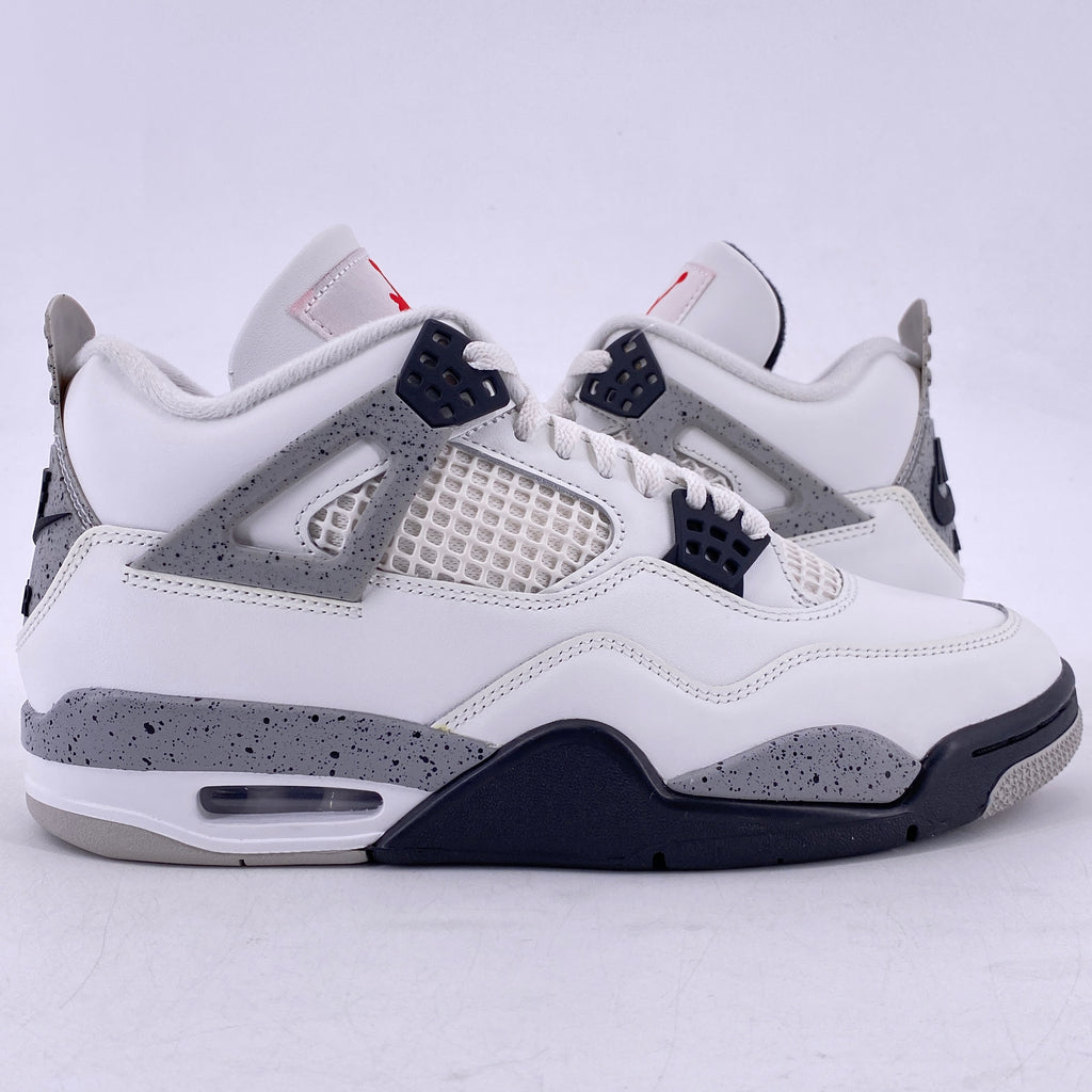 Air Jordan 4 Retro "White Cement" 2025 New Size 9