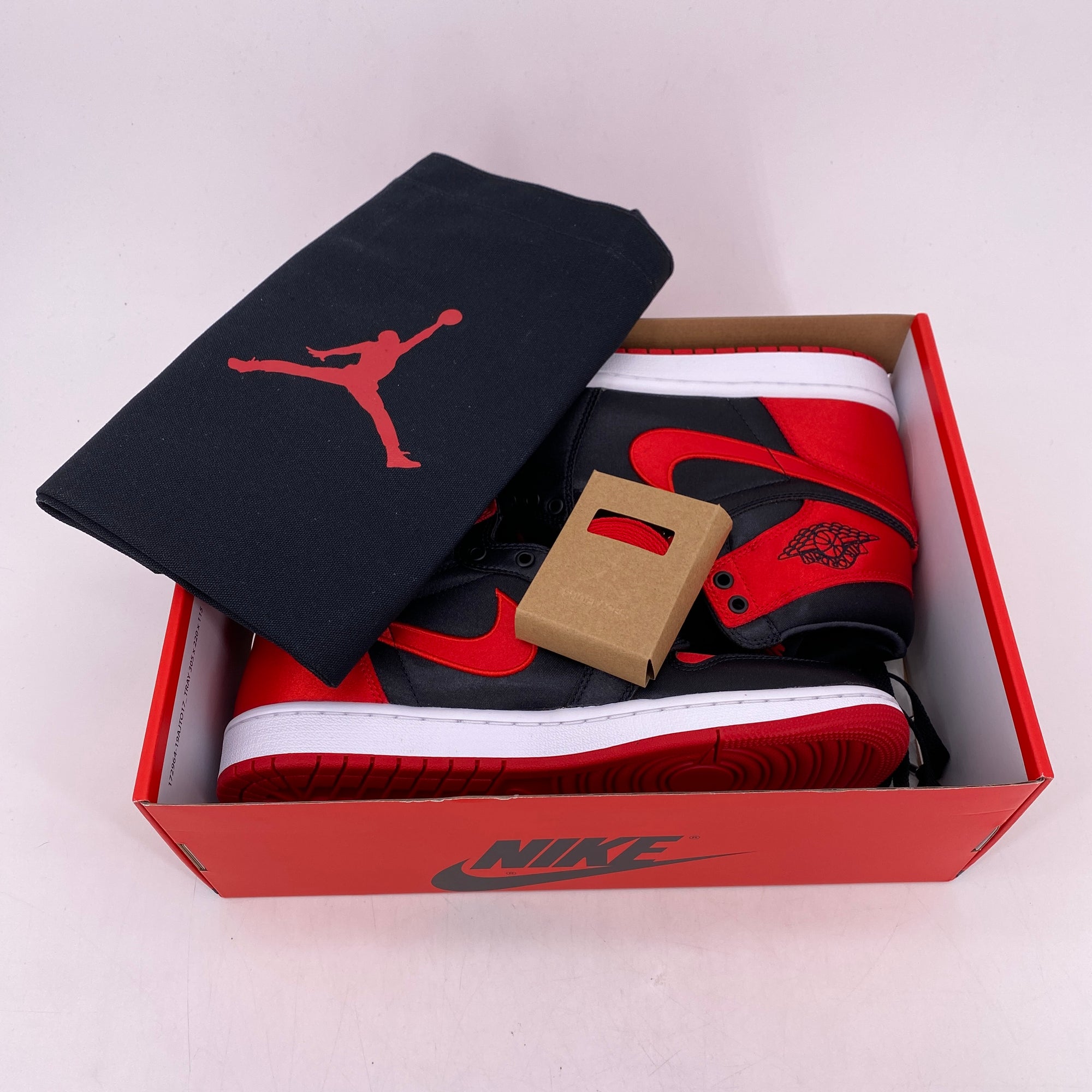 Air Jordan (W) 1 Retro High OG "Satin Bred" 2023 New Size 8.5W