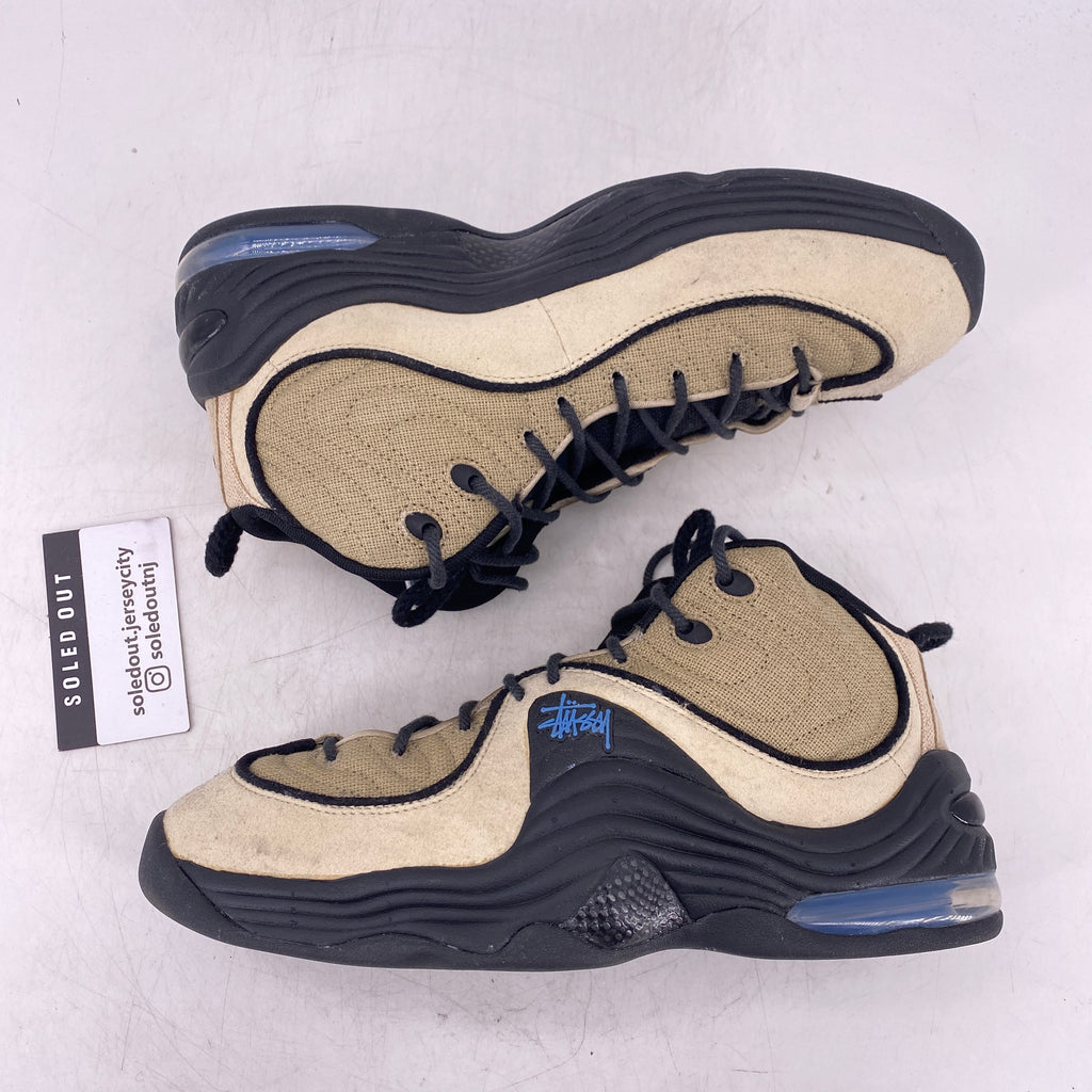 Nike Air Penny 2 "Stussy Rattan Limestone" 2023 Used Size 10