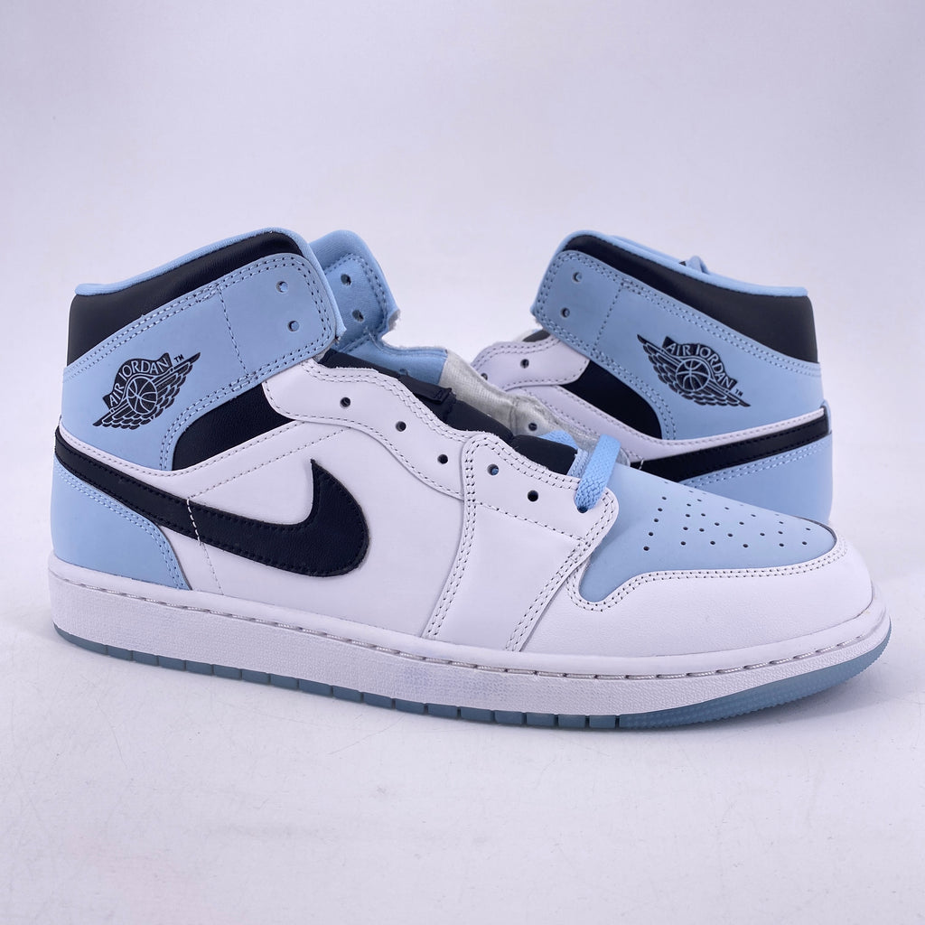 Air Jordan 1 Mid "Ice Blue" 2023 New Size 12.5