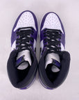 Air Jordan 1 Retro High OG "Court Purple 2.0" 2020 Used Size 10