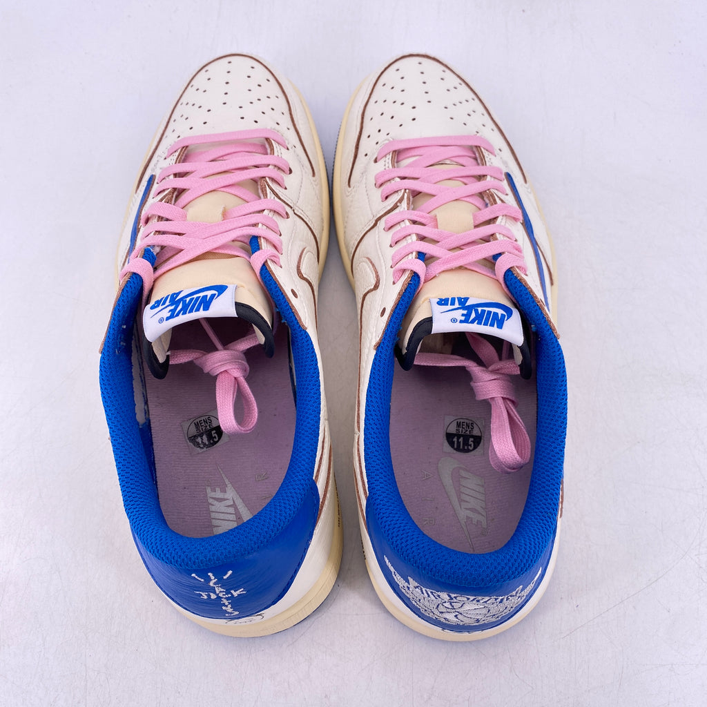Air Jordan 1 Retro Low OG SP "Travis Fragment Military Blue" 2025 Used Size 11.5
