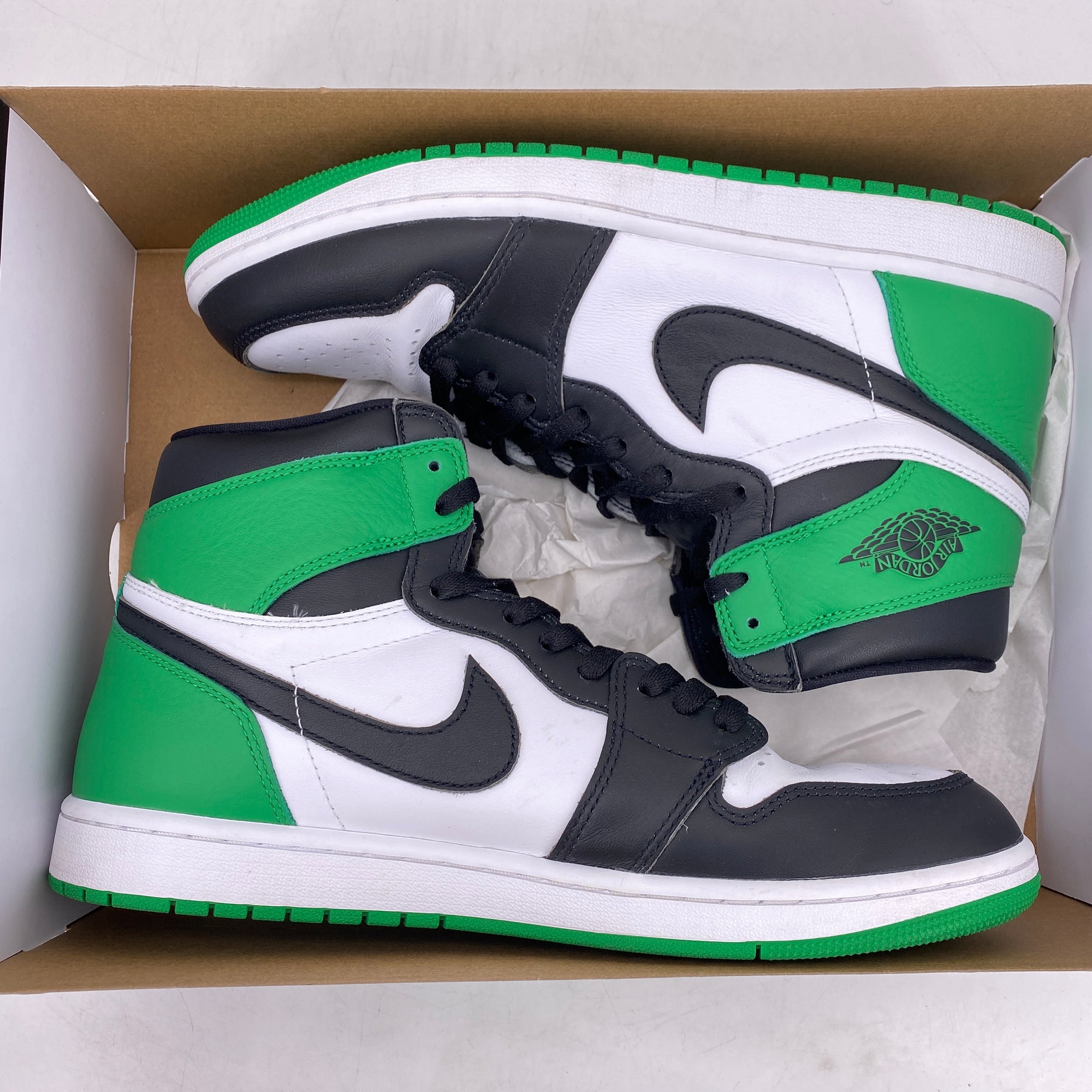 Air Jordan 1 Retro High OG &quot;Lucky Green&quot; 2023 Used Size 11