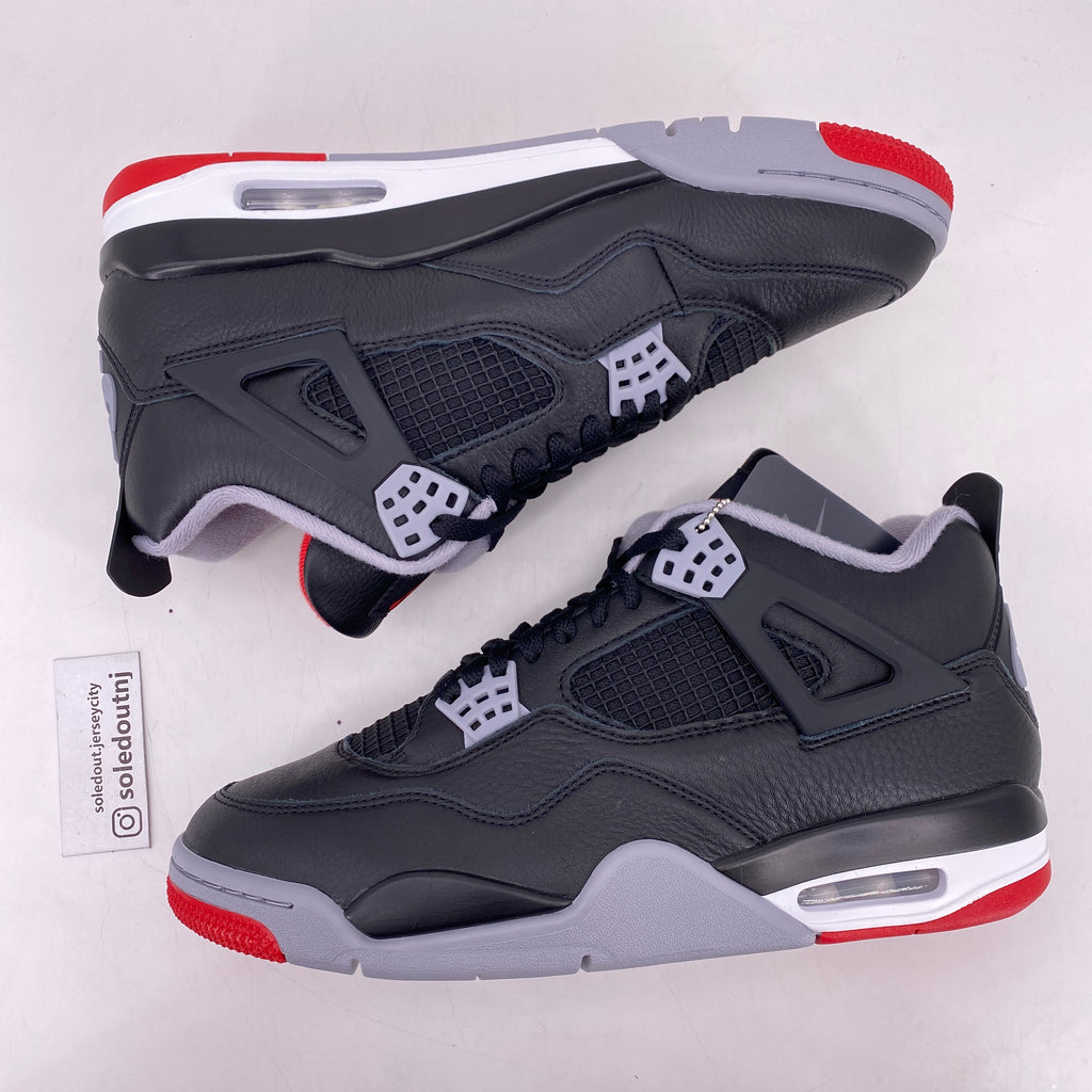Air Jordan 4 Retro "Bred Reimagined" 2024 New Size 10