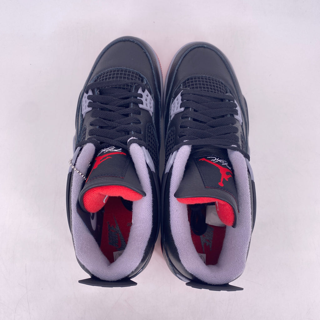 Air Jordan 4 Retro "Bred Reimagined" 2024 New Size 8.5