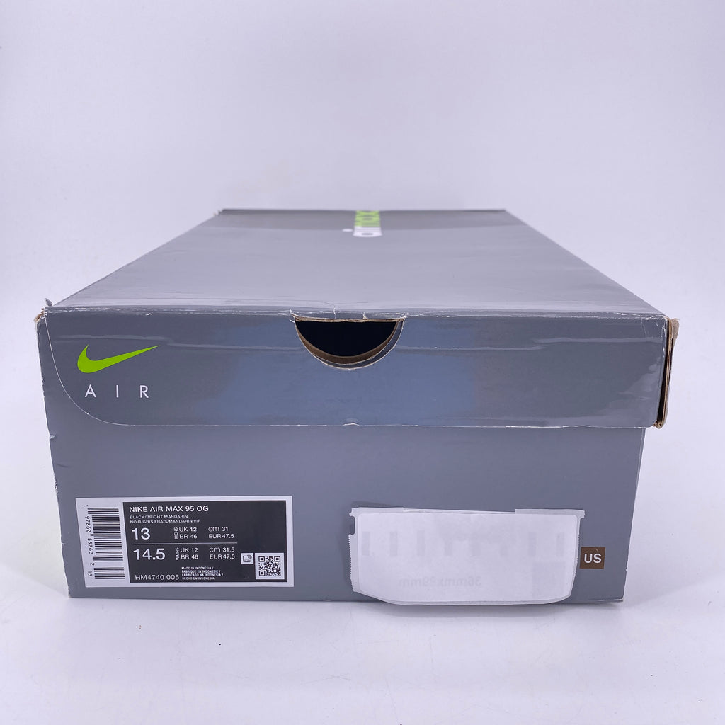 Nike Air Max 95 "Bright Mandarin" 2025 Used Size 13