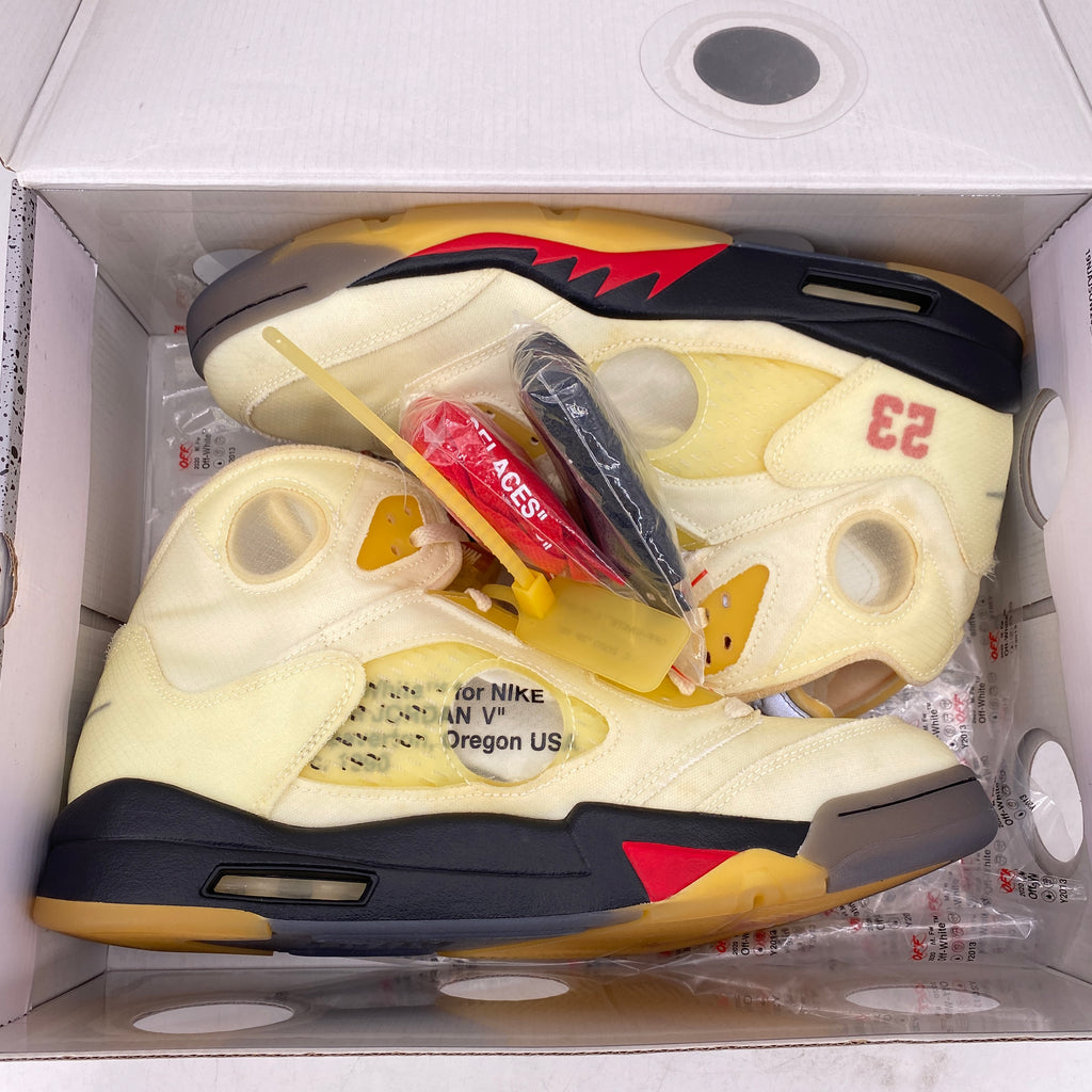 Air Jordan 5 Retro "Ow Sail" 2020 New Size 13