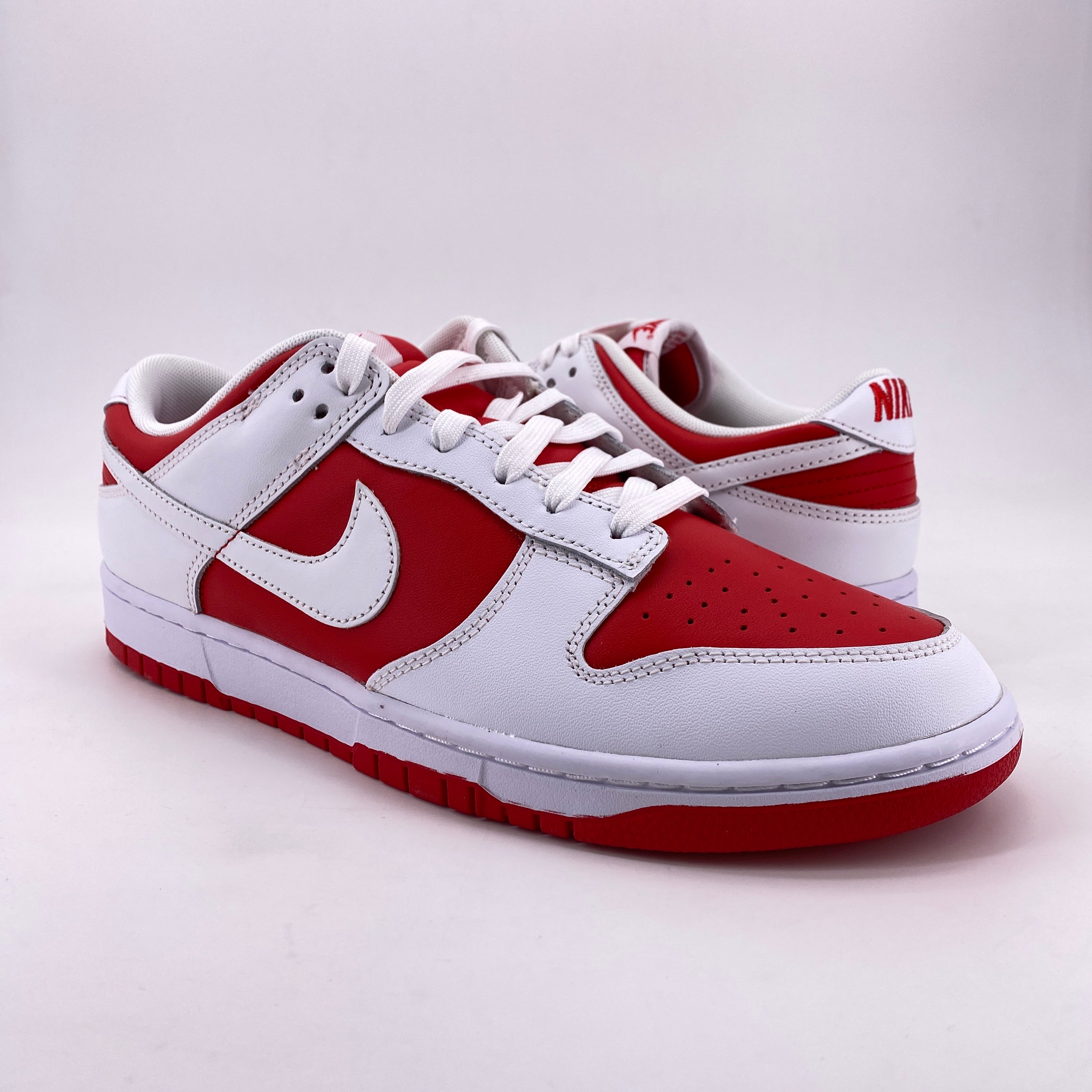Nike Dunk Low Retro &quot;Championship Red&quot; 2021 New Size 11