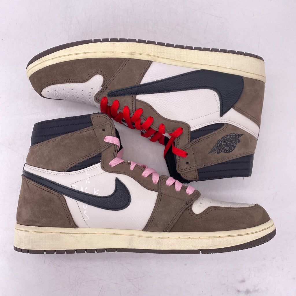 Air Jordan 1 Retro High OG "Travis Scott Mocha" 2019 Used Size 13