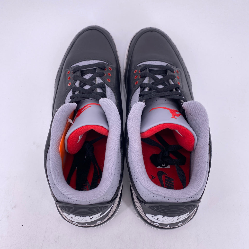 Air Jordan 3 Retro "Black Cement" 2024 New Size 13