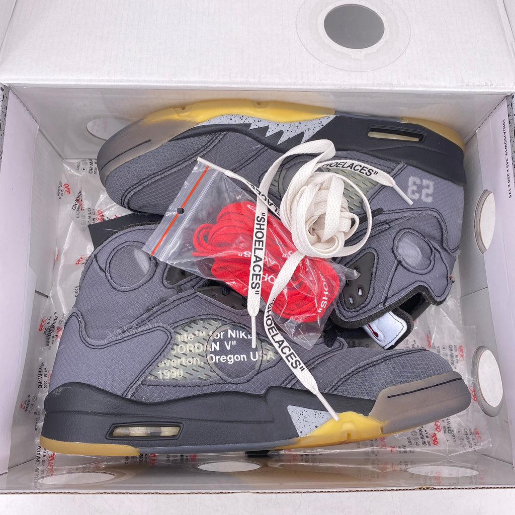 Air Jordan 5 Retro "Ow Black" 2020 Used Size 9