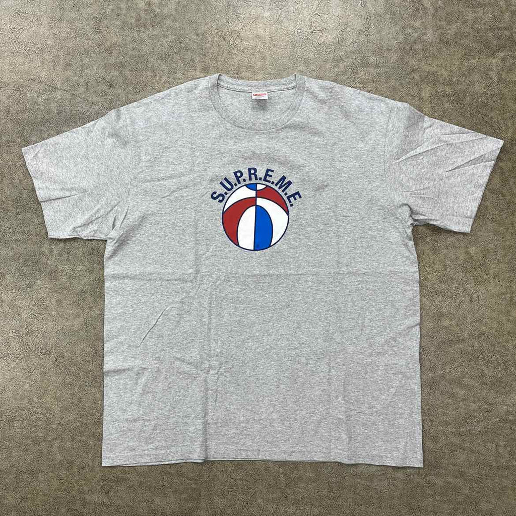 Supreme T-Shirt "LEAGUE" Grey Used Size XL