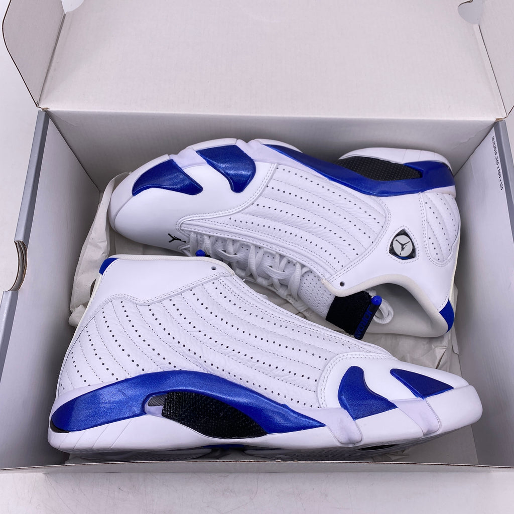 Air Jordan 14 Retro "White Hyper Royal" 2020 New Size 10