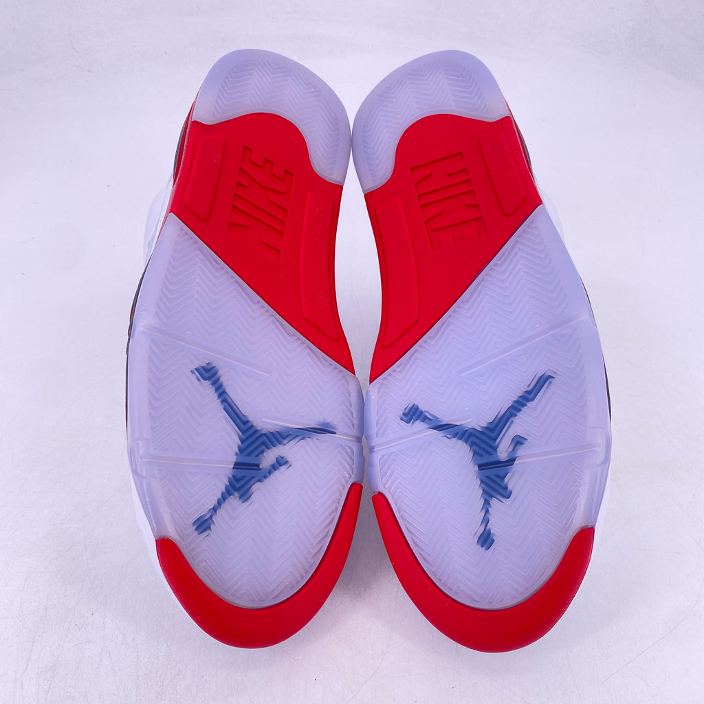 Air Jordan 5 Retro "Fire Red Black Tongue" 2025 New Size 12
