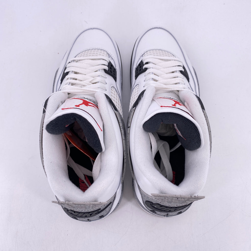 Air Jordan 4 Retro "White Cement" 2025 New Size 10.5