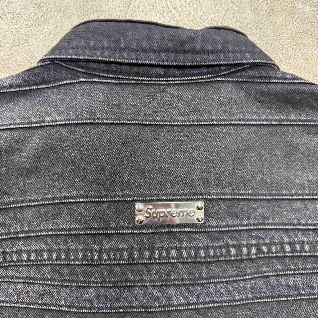 Supreme Jacket "LAYERED DENIM" Black New Size S