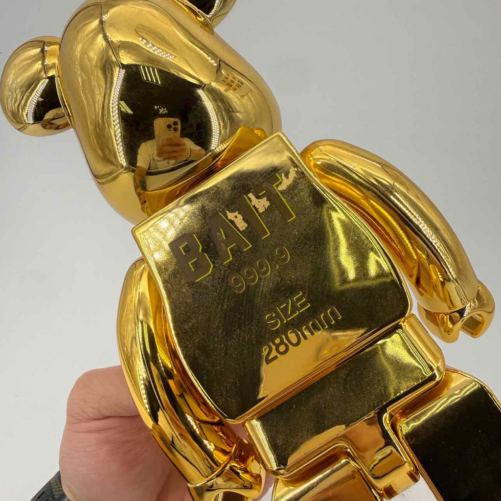 Bearbrick Figure "BAIT" Used Gold Size 400%