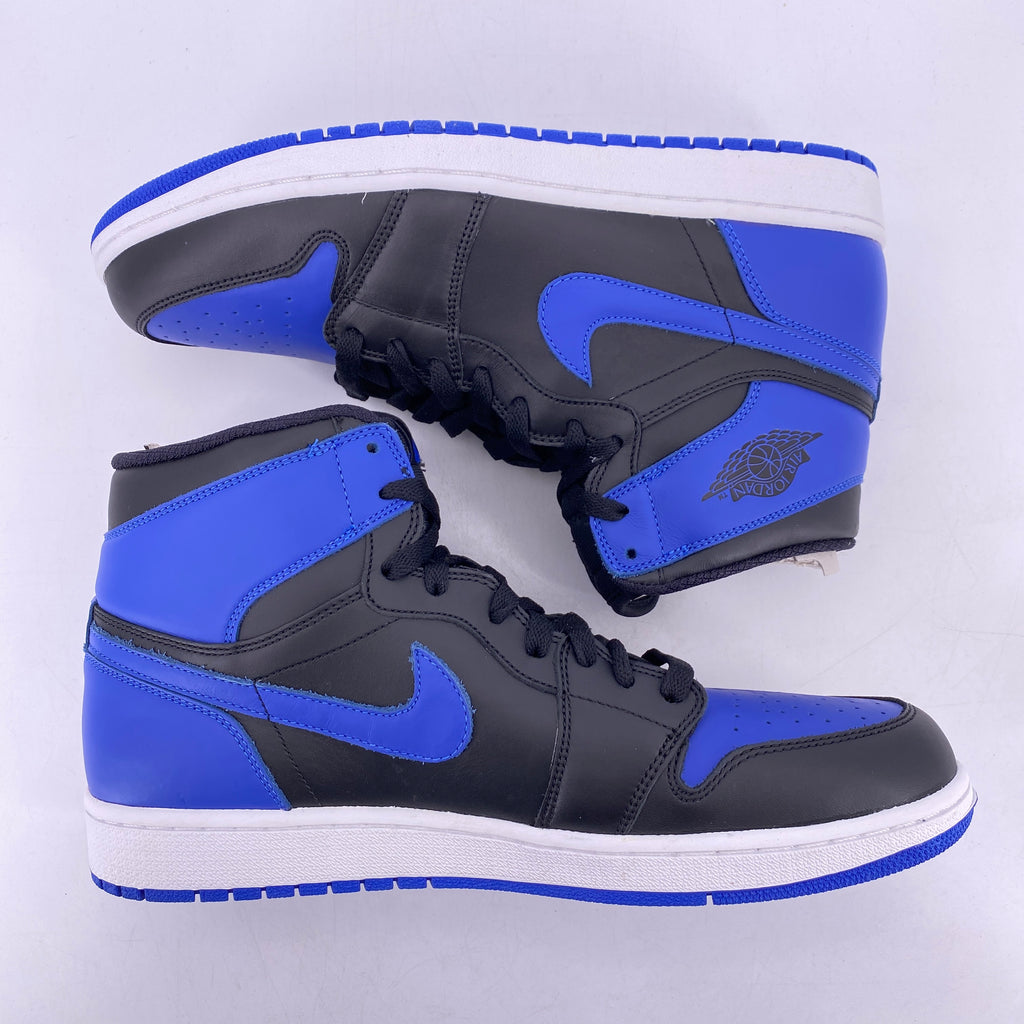 Air Jordan 1 Retro High "Black Royal Blue" 2013 New Size 12