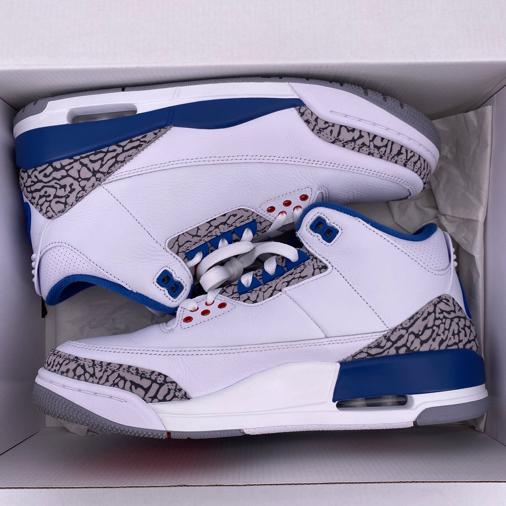 Air Jordan 3 Retro "True Blue" 2026 Used Size 9.5