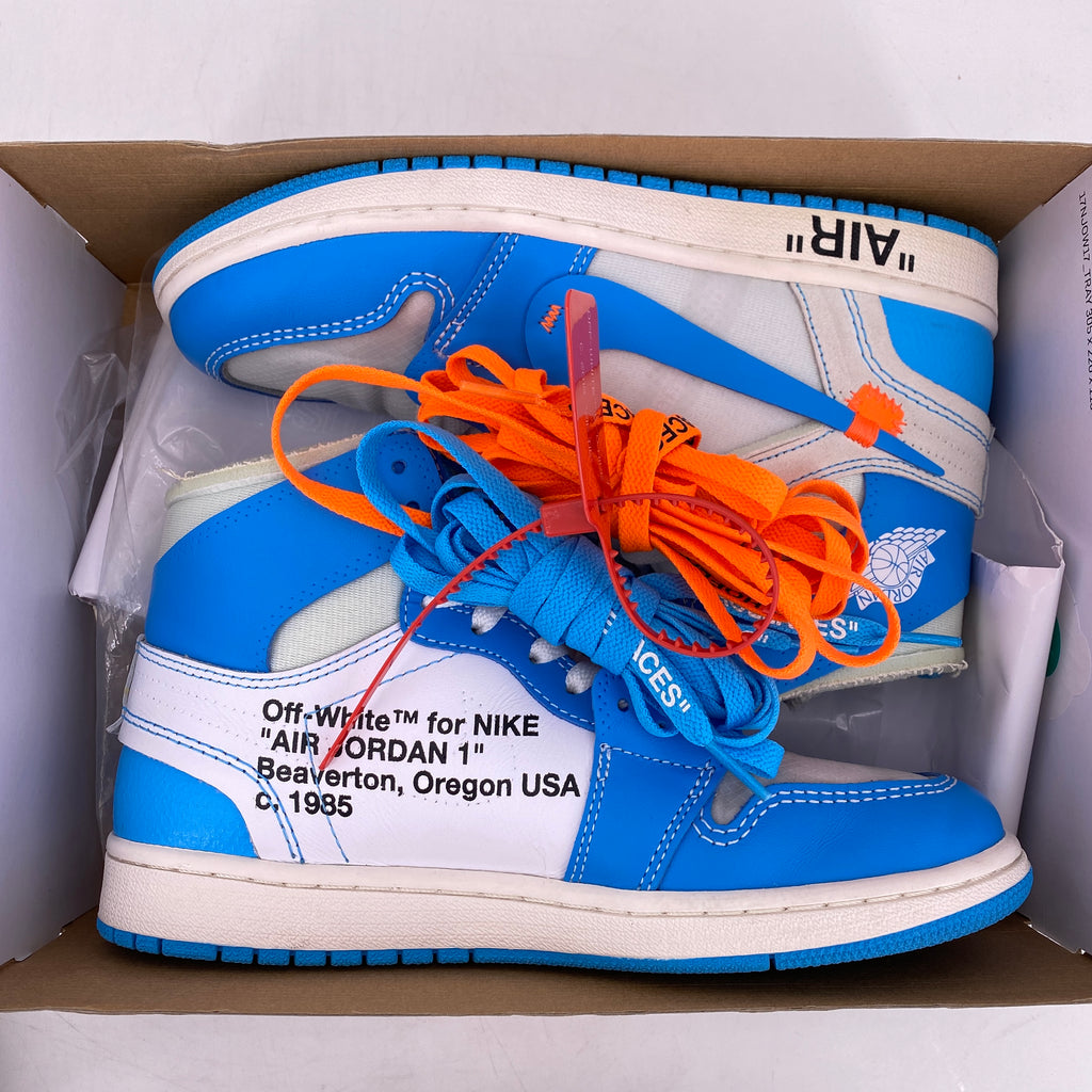 Air Jordan 1 Retro High OG "Off White Unc" 2018 Used Size 7
