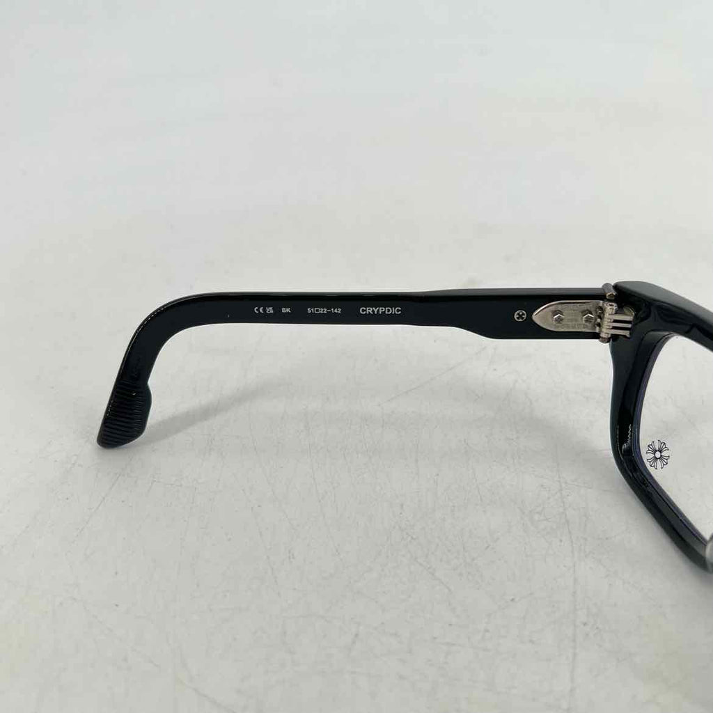 Chrome Hearts Sunglasses "CRYPDIC" Used Black Size 50