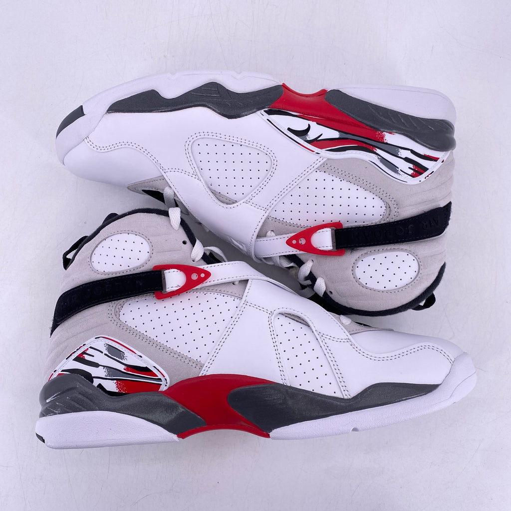 Air Jordan 8 Retro "White True Red" 2025 New Size 11