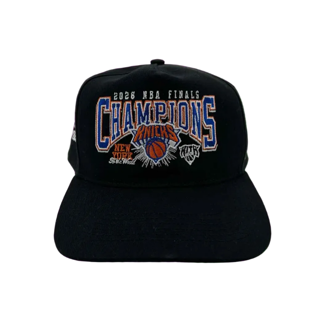 Kith Snapback "KNICKS CHAMPIONSHIP" Black Used Size OS