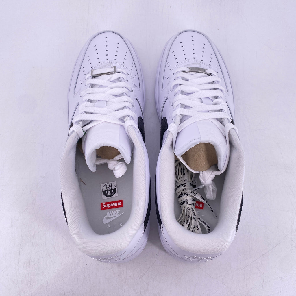 Nike Air Force 1 Low "Supreme White Black" 2025 New Size 10.5