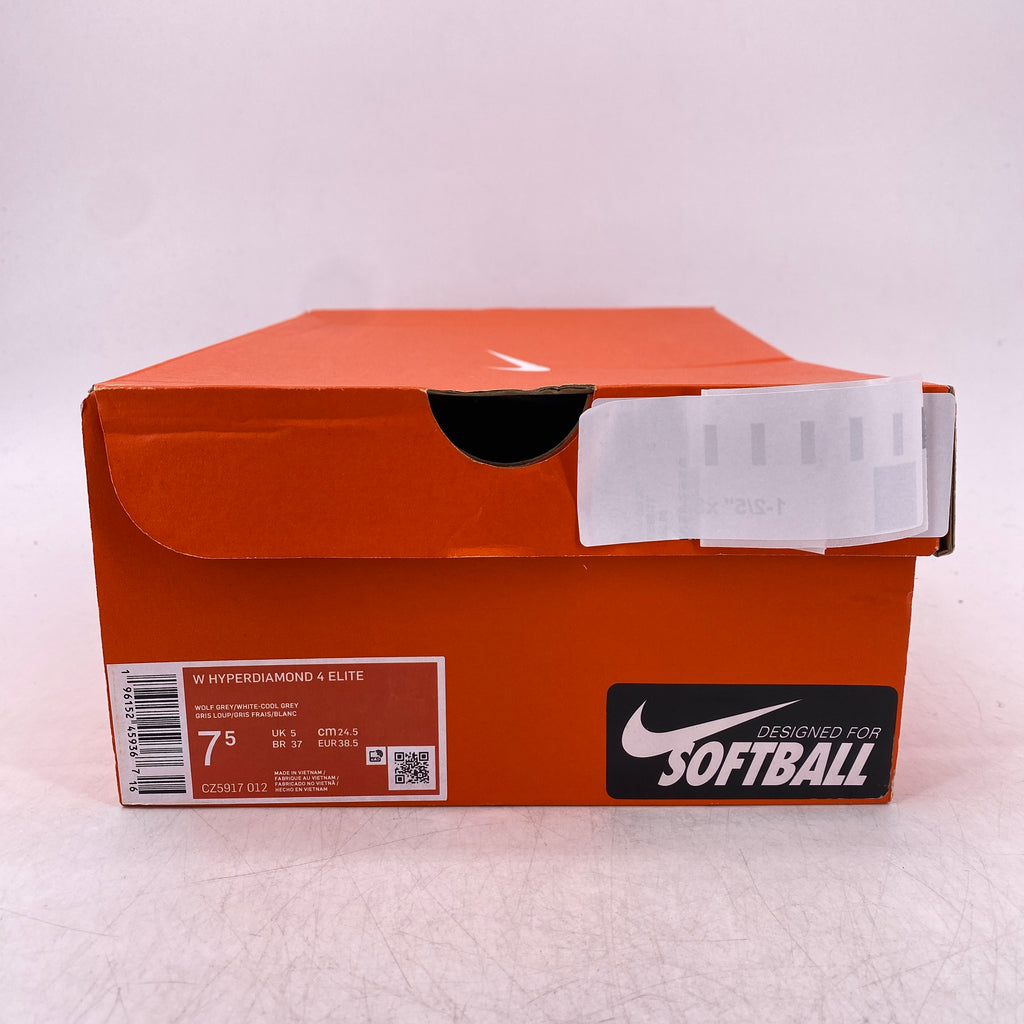 Nike (W) Hypediamond 4 Elite "Wold Grey White" 2023 New Size 7.5W