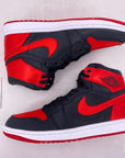 Air Jordan (W) 1 Retro High OG "Satin Bred" 2023 New Size 9.5W