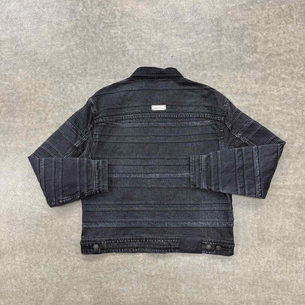 Supreme Jacket "LAYERED DENIM" Black New Size S