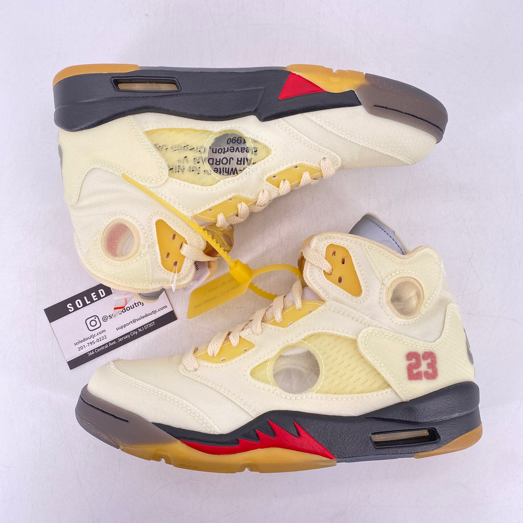 Air Jordan 5 Retro "Ow Sail" 2020 New Size 7