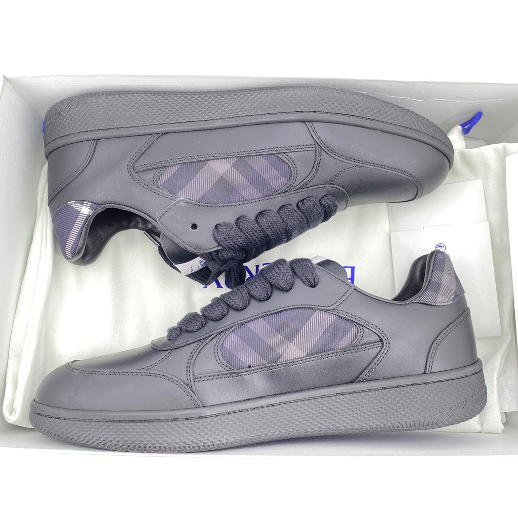 Burberry Check Terrace Sneakers "Black"  New Size 41