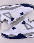 Air Jordan 4 Retro "Midnight Navy" 2022 New Size 8.5