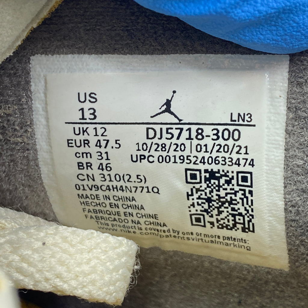 Air Jordan 4 Retro "Union Desert Moss" 2021 Used Size 13