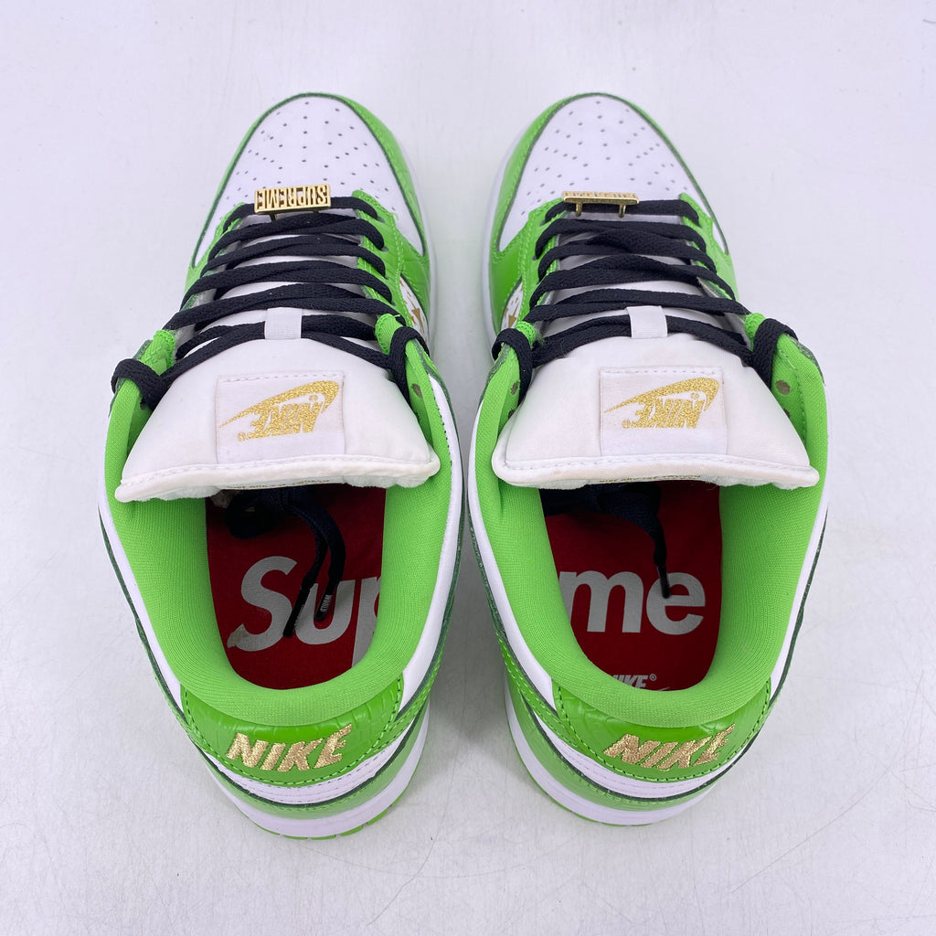 Nike SB Dunk Low "Supreme Mean Green" 2021 Used Size 9