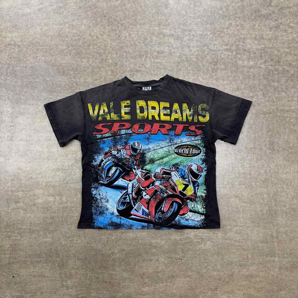 Vale T-Shirt "FOREVER MOTORCROSS" Black New Size XL