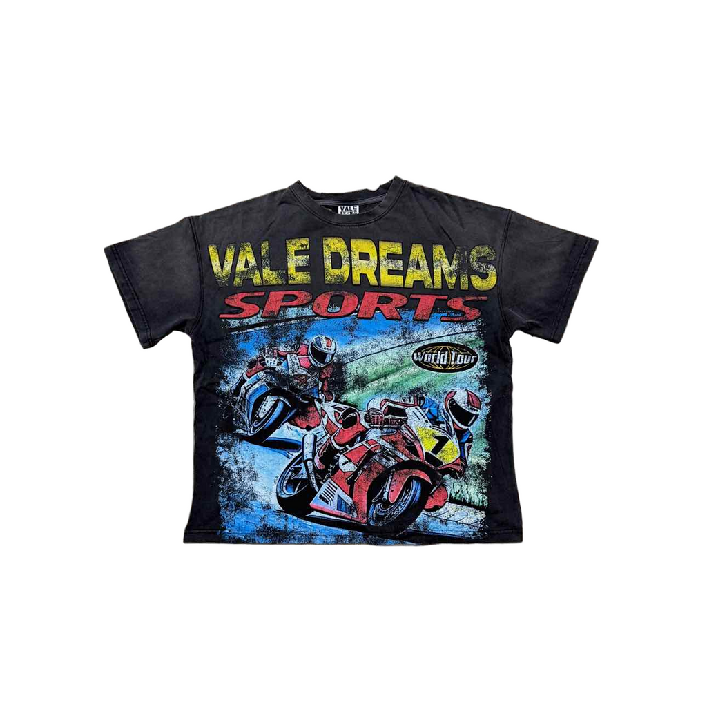Vale T-Shirt "FOREVER MOTORCROSS" Black New Size XL
