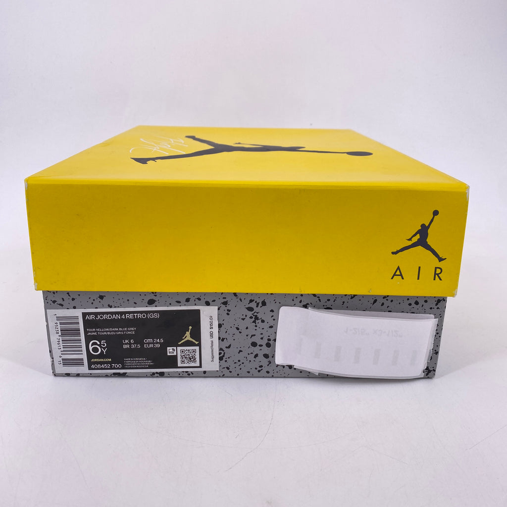 Air Jordan (GS) 4 Retro "Lightning" 2021 Used Size 6.5Y