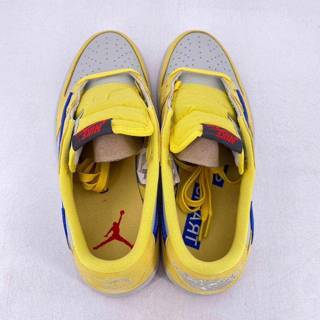 Air Jordan (W) 1 Low "Canary" 2024 New Size 12W