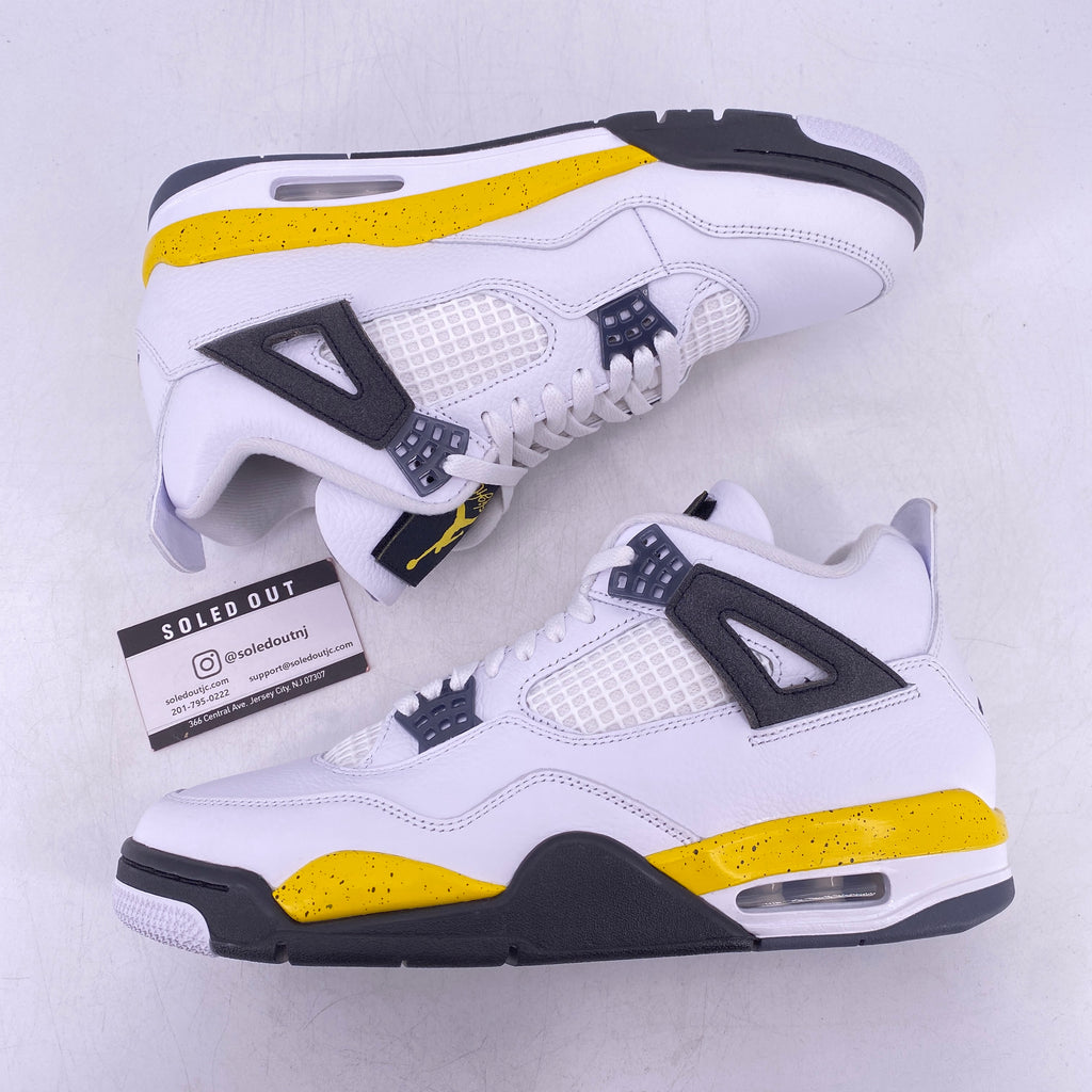 Air Jordan 4 Retro "Tour Yellow" 2026 New Size 10.5