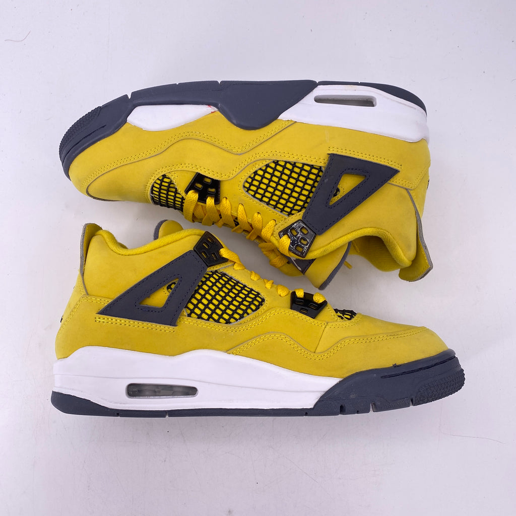 Air Jordan (GS) 4 Retro "Lightning" 2021 Used Size 7Y